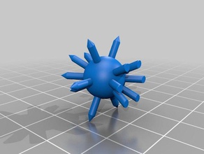 gloomhaven círculos concêntricos prego esfera jogos 3d print model - Mito3D