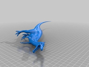suchomimus animali 3d print model - Mito3D