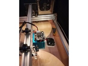 300 ventilador eleksmaker laser a máquina as ferramentas eleks maker 3d print model - Mito3D