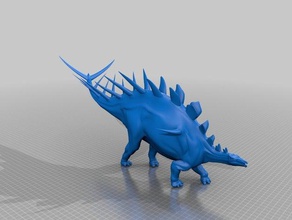 kentrosaurus animals 3d print model - Mito3D