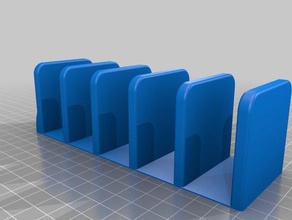 notebook desktop organizer organization 3d print model - Mito3D