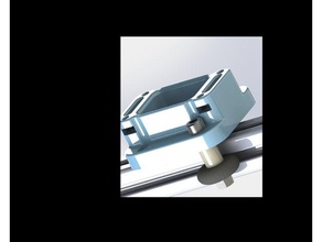 anet e10 gu&iacuteas perfil 2020 ruedas eje 3d Drucker Teile 3d print model - Mito3D