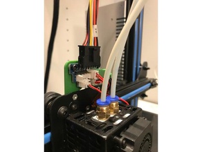 geeetech a10m estrusore per montaggio su circuito stampato 3d la stampante accessori filo di conduttore gestione dei cavi 3d print model - Mito3D