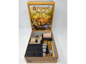 idade da pedra inserir brinquedo jogo os acessórios de tabuleiro jogos boardgame boardgames stoneage 3d print model - Mito3D