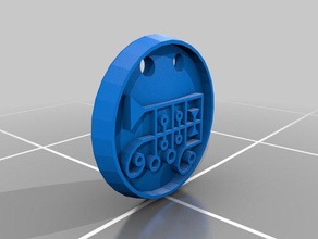 Amulett ronove Schmuck 3d print model - Mito3D