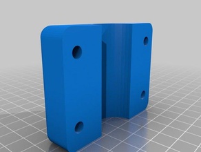 commando connector mounting bracket other 3d print model - Mito3D