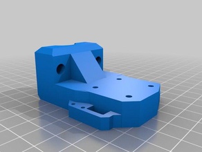 e3dv6 mgn12 rail mount tevo tarantula printer parts 3d print model - Mito3D