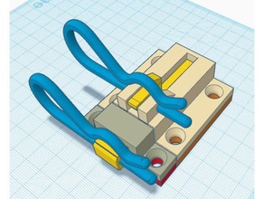 loquet de verrouillage la souris-clés plein air jardin 3d print model - Mito3D