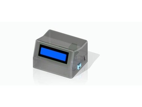 tampa protetora do arduino uno display lcd eletrônica A impressão 3d creality ender 3 diy 3d print model - Mito3D