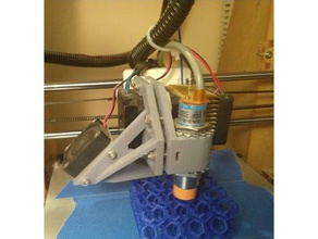prusa i3 z-sonda di stampa ventola staffe 3d la stampante parti ventilatore sonda staffa 3d print model - Mito3D