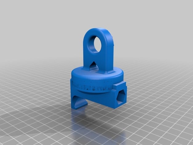 articolazione della parete magnetica telefono montare morsetto 3d la stampante accessori 3D print model - Mito3D