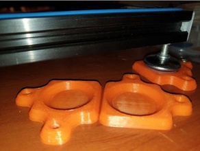hcmaker 7 similar surface fixation brackets 3d printer parts 07 stabilizer 3d print model - Mito3D