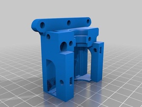 e3dv6 Vulkan modulare Beförderung anzupassen, verwenden Sie das Gebläse petsfang v2 Drucker Teile petfang tevo tarantula xcarriage 3d print model - Mito3D