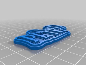 llavero pete i segni loghi personalizzato 3d print model - Mito3D