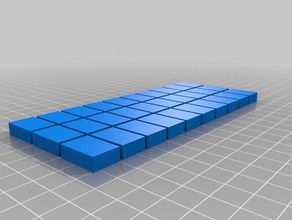 rang carrés 3d l'impression 3d print model - Mito3D