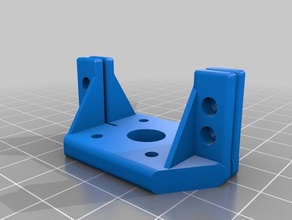 28mm 25x25 holes motor mount 22mm ritewing rc vehicles 3d print model - Mito3D