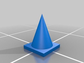 cone models traffic cone 3d print model - Mito3D