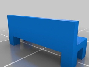 bench models 3d print model - Mito3D