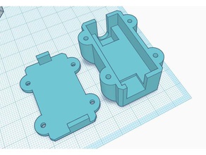 u-blox neo-6p case electronics diy enclosure 3d print model - Mito3D