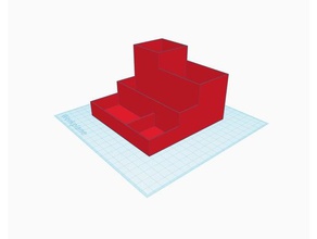 simplemente mostrador de caja hogar 3d print model - Mito3D