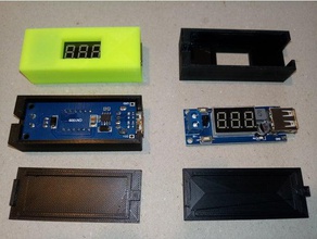 convertisseur dc-dc von 12v auf usb 5v de l'électronique dc bricolage électronique gehuse chargeur 3d print model - Mito3D
