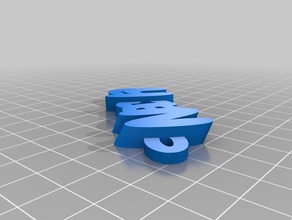 nacho personalizado iamburnys v2 llaveros 3d print model - Mito3D