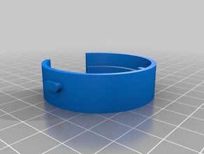 interna de la abrazadera manguera thomas aqua+ aspiradoras reemplazo partes vacío 3d print model - Mito3D