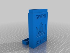 gwent box2 games customized 3d print model - Mito3D