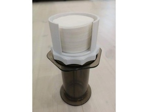 aeropress filtre en cas d'ouverture cuisine manger 3d print model - Mito3D