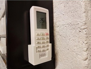 argo split inverter ac remote holder gree yv1fb7 household air conditioner control 3d print model - Mito3D