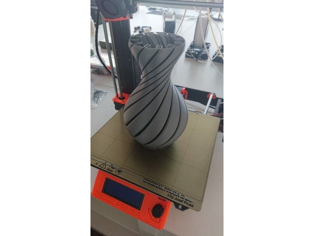 spirale vase ménage 3D print model - Mito3D