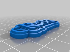 naoki llaveros personalizado 3d print model - Mito3D