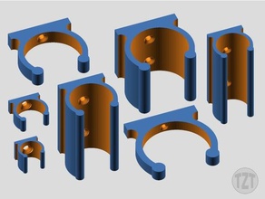 personalizador del clip de soporte agarre gancho suspensión partes nsfw 3d print model - Mito3D