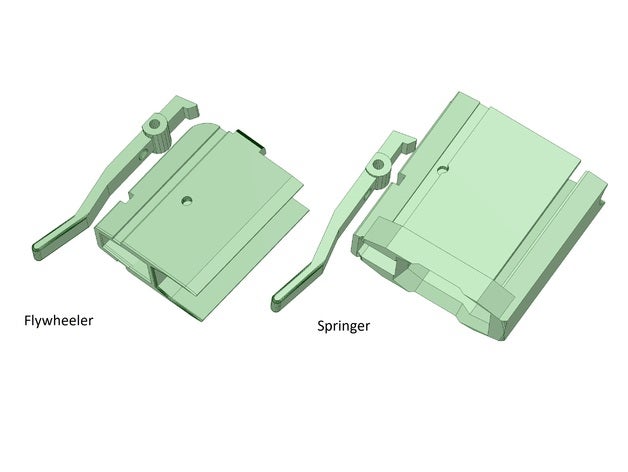 simplificado mag lançamento nerf metade dardo magazine adaptadores esporte ao ar livre clipe revista mod 3D print model - Mito3D