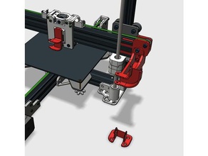 arrastre de la cadena tevo tarántula con modular transporte 3d impresora accesorios 3d print model - Mito3D