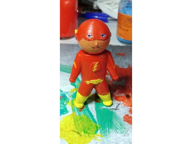 mon flash 3d les gens 3D print model - Mito3D