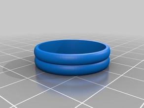 my customized fidget spinner ring rafael banded rings 3d print model - Mito3D