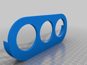gauge cluster 3d printing 3d print model - Mito3D