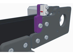 endstop switch mount offset 3d printer parts tevo tarantula 3d print model - Mito3D