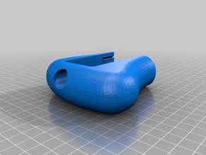 wiilmote pad wheel-wii remote-remix hobby 3d print model - Mito3D