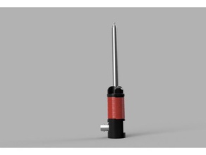 portatile 20m antenna verticale del corpo hobby radio amatoriale hamradio ham 3d print model - Mito3D