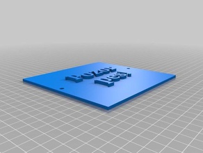 pozor pes los animales 3d print model - Mito3D