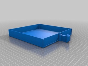 mi personalizados apilable resistencia de la caja almacenamiento 2 electrónica 3d print model - Mito3D