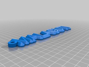 marius n&oslashkkel organización personalizado 3d print model - Mito3D