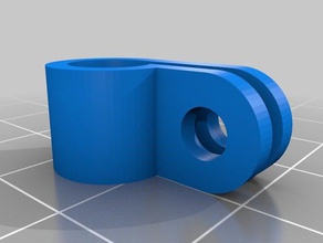 customizable cable clip diy 3d print model - Mito3D