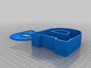 wall2 metin kutusu kapağı kaplar özelleştirilmiş 3d print model - Mito3D