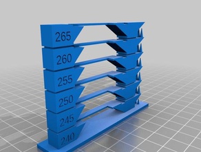 essentium pa temp de la torre 3d impresión pruebas personalizado 3d print model - Mito3D