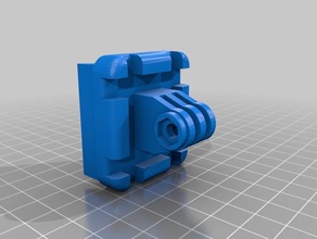 crude gopro pipe mount 2 inch electronics pvc 3d print model - Mito3D