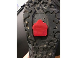 spd bike clip cover outdoor garden bicycle pedal 3d print model - Mito3D