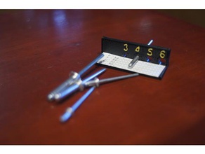 pop rivet sizing gauge tools 3d print model - Mito3D